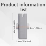 Portable multi-function eyeglass and screen cleaner with spray