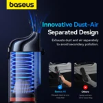 Portable handheld vacuum cleaner for car and home use