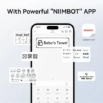 NIIMBOT B1 Portable Inkless Thermal Label Maker