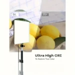Portable LED Video Light Kit with Phone Holder