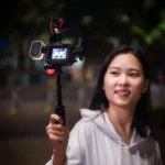 Portable LED video light for camera and phone