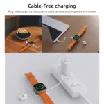 Compact USB-C Apple Watch wireless charging dongle