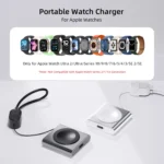 Compact USB-C Apple Watch wireless charging dongle