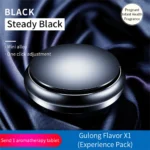 Premium car air freshener and purifier with rotating dial