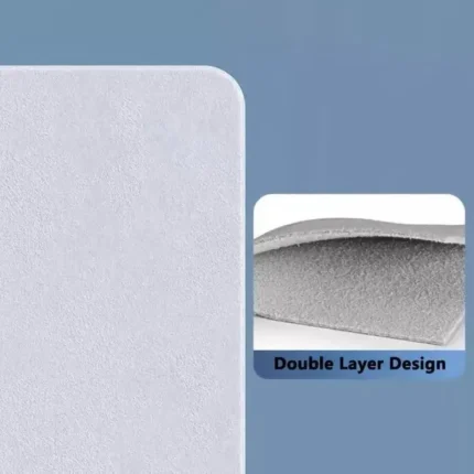 Five-pack soft fiber polishing cloths for Apple screens