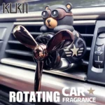 Pilot bear propeller car air freshener with 8 scent refills