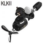 Pilot bear propeller car air freshener with 8 scent refills