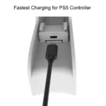 PS5 controller charging dock and headset stand
