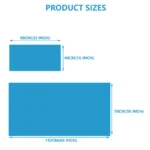Quick dry microfiber travel and sports towel set