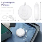 portable white noise machine for baby and adult sleep