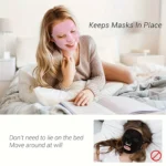 Pink reusable silicone face mask cover for sheet mask