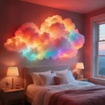 RGB cloud light projector with star galaxy projection