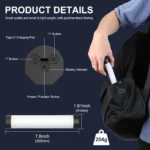 RGB LED light stick for creative photography and video