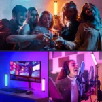 RGB LED light stick for creative photography and video