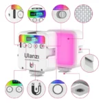 Ulanzi VL49 RGB LED video light for camera and phone