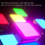 Ulanzi VL49 RGB LED video light for camera and phone