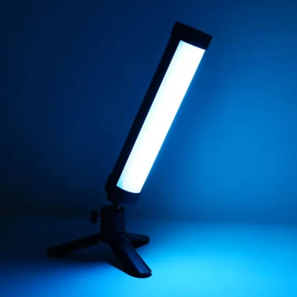 RGB LED video light stick for photography and vlogging