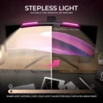 RGB Monitor Light Bar with Asymmetric Illumination for Desk