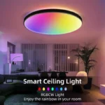 Smart RGBCW LED Ceiling Light with app and remote control