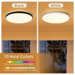 Smart RGBCW LED Ceiling Light with app and remote control
