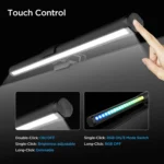 RGBIC monitor light bar with eye protection and dual lighting