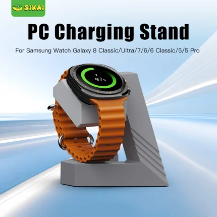 Samsung Galaxy Watch charging stand with active charging display