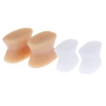 Soft silicone toe separators for bunion pain relief