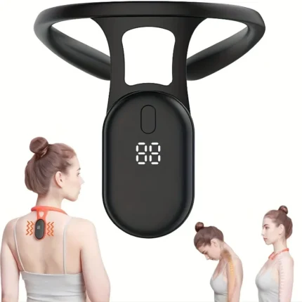 Wearable smart posture corrector and ultrasonic neck massager