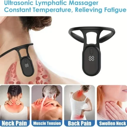 Wearable smart posture corrector and ultrasonic neck massager