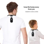 Smart posture corrector with digital display and vibrating reminder