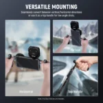 Smartphone video rig handles for stable mobile filmmaking