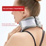 Adjustable soft cervical collar for neck support and pain relief.
