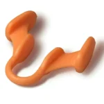 Soft silicone nasal dilator for improved breathing and snoring relief.