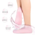 Spa Gel Moisturizing Gloves and Heel Socks for dry cracked skin
