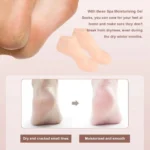Spa Gel Moisturizing Gloves and Heel Socks for dry cracked skin