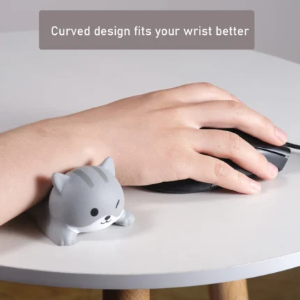 Cute squishy animal wrist rest and stress relief toy