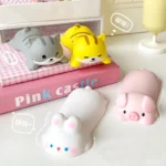 Cute squishy animal wrist rest and stress relief toy