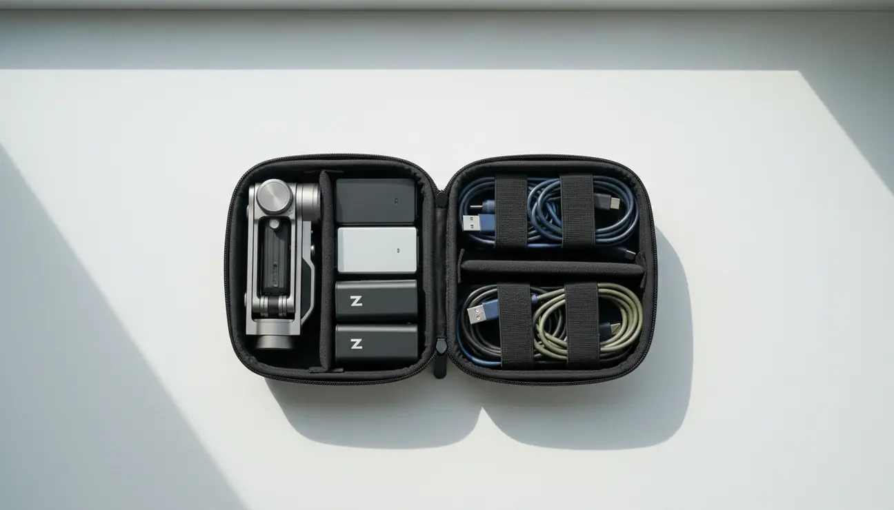 Zentic Tech Organiser Pro with tech EDC for creators.