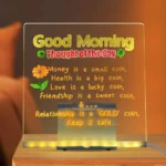 LED Light Up Transparent Message Board & Drawing Set