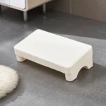 Two-tone ergonomic foot rest step stool