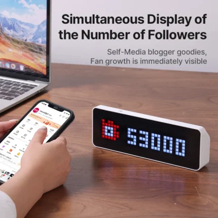 Ulanzi TC001 Multi-functional Pixel Art LED Desktop Display