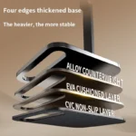 Adjustable desktop stand for tablet and phone with articulated arm