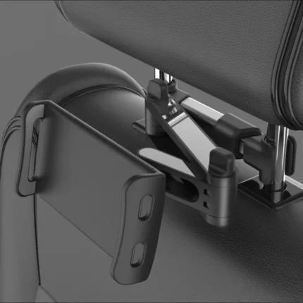 Universal car headrest mount for tablets and phones