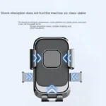Universal motorcycle bike phone mount with shockproof 6-claw grip