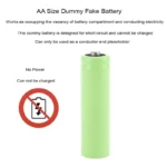 USB battery eliminator kit with multiple dummy cells and voltage options