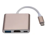 USB C Multiport Adapter with 4K HDMI, USB 3.0, PD
