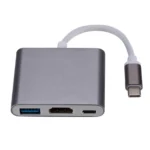 USB C Multiport Adapter with 4K HDMI, USB 3.0, PD