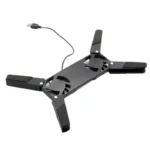 Foldable USB Laptop Cooling Stand with Dual Fans
