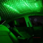 USB car star projector light with flexible gooseneck