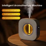 Wall Mounted Aromatherapy Diffuser with Night Light and Digital Display